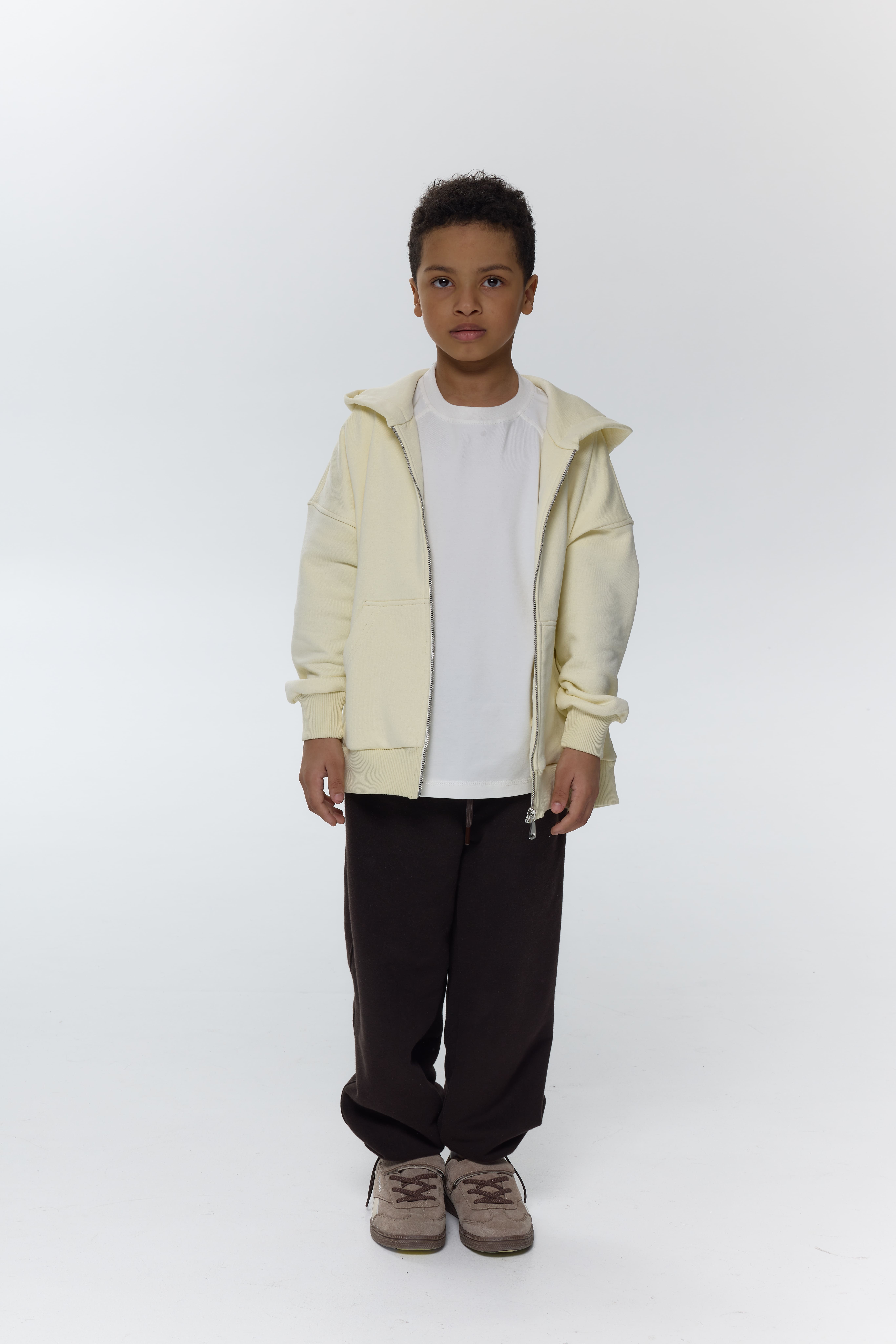 Худі зіп barvà вершковий unisex 